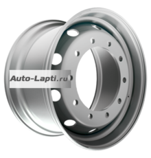 Accuride 11,75x22,5/10x335 ET120 D281 M22 Silver (RZB36607OE) alive (13,5 мм) п/прицепы, передняя ось грузовика 5 500 кг
