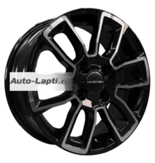 Khomen Wheels 5,5x14/4x100 ET38 D67,1 KHW1406 (Accent/Getz/i20) Black-FP