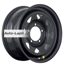 Off-Road Wheels 7x16/5x139,7 ET-19 D110 УАЗ (треуг. мелкий) Черный
